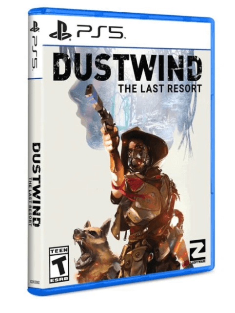 Dustwind The Last Resort box art for Playstation 5